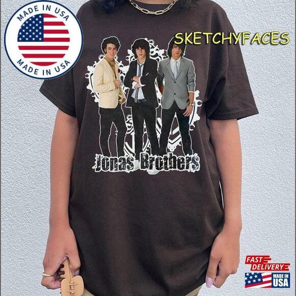 Other - Jonas Brothers Shirt Tour Concert Graphic Tee Classic